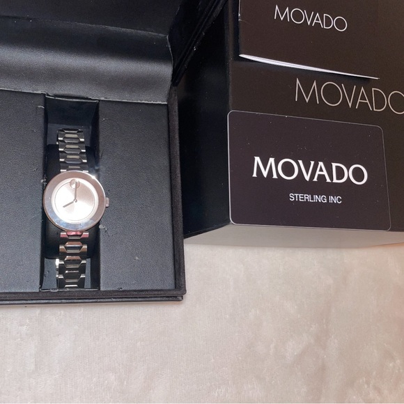 Authentic Movado Bold Ceramic stainless steel watch - Picture 1 of 7